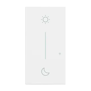 Enjoliveur Living Now With Netatmo Pour Commande Lever/Coucher 2 Modules - Blanc