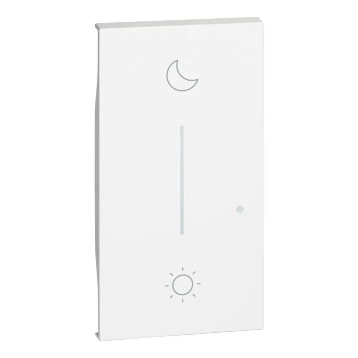 Enjoliveur Living Now With Netatmo Pour Commande Lever/Coucher 2 Modules - Blanc