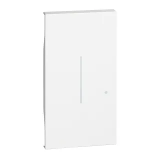 Enjoliveur Living Now With Netatmo Pour Commande Éclairage 2 Modules - Blanc