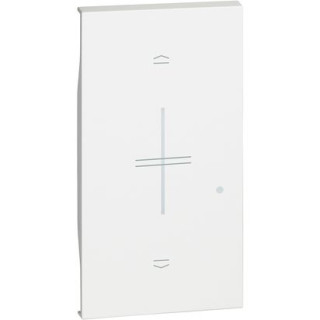 Enjoliveur Living Now with Netatmo pour commande volets 2 modules - blanc