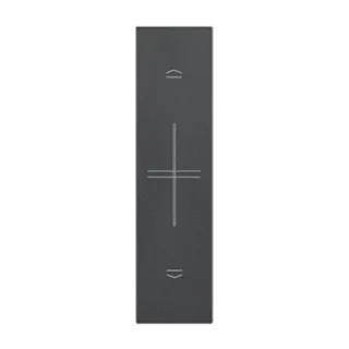 Enjoliveur Living Now With Netatmo Pour Inter Et Cde De Volets 1 Module - Noir