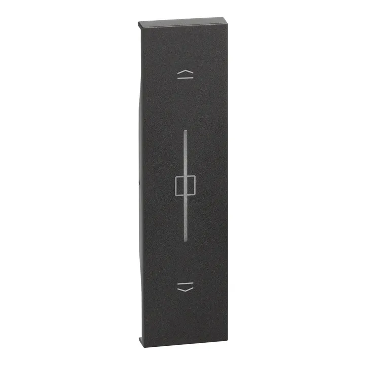 Enjoliveur Living Now With Netatmo Pour Inter Et Cde De Volets 1 Module - Noir