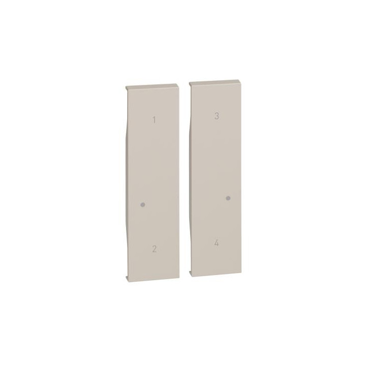 Enjoliveur Living Now With Netatmo Pour Commande 4 Scenarios 2 Modules - Sable