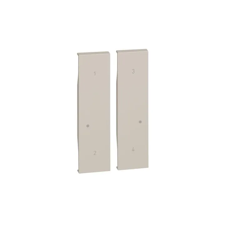 Enjoliveur Living Now With Netatmo Pour Commande 4 Scenarios 2 Modules - Sable