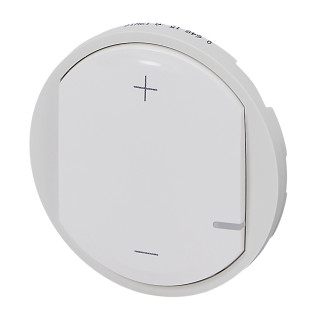 Enjoliveur Céliane pour variateur 2 fils - blanc