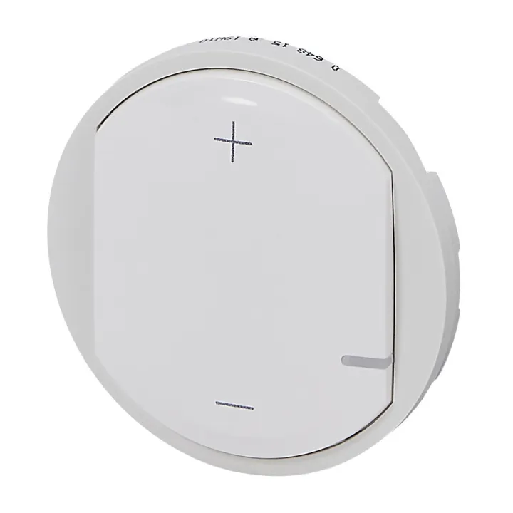 Enjoliveur Céliane Pour Variateur 2 Fils - Blanc