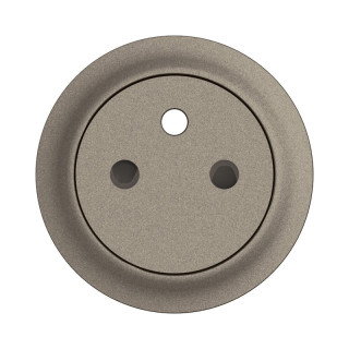 Enjoliveur prise 2P+T Surface Céliane - Titanium