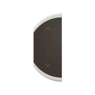 Enjoliveur Céliane Myhome Marquage Haut-Bas - 1 Module Noir