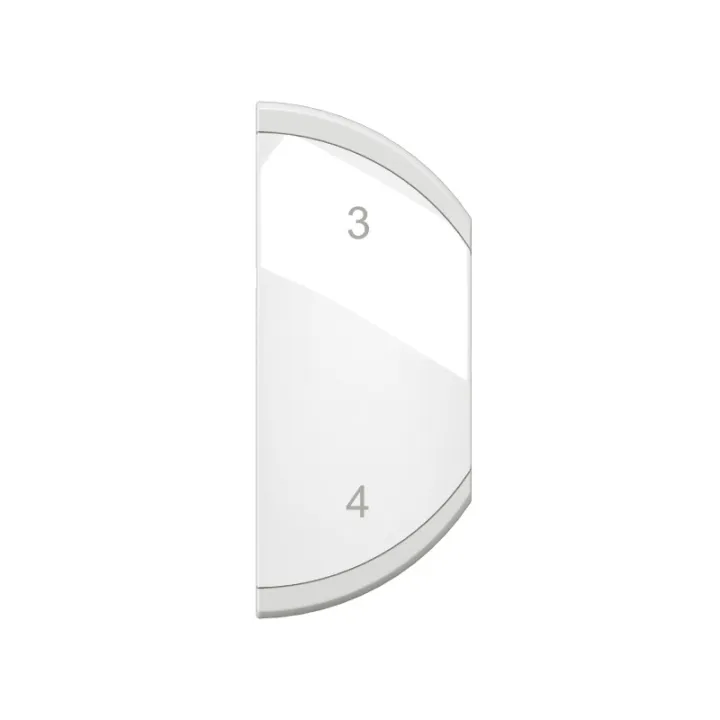 Enjoliveur Céliane Myhome Marquage Scénario 3-4 - 1 Module Droite Blanc