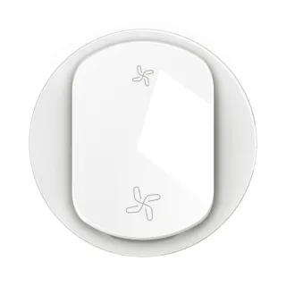 Enjoliveur Commande Vmc Céliane 2 Vitesses - Blanc