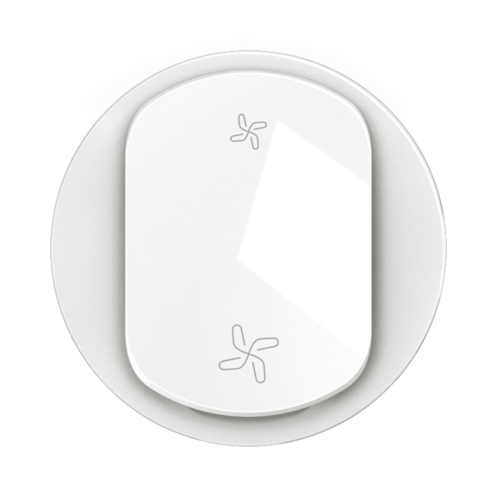 Enjoliveur Commande Vmc Céliane 2 Vitesses - Blanc