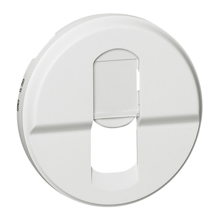 Enjoliveur Céliane Pour Prise Rj45 - Blanc