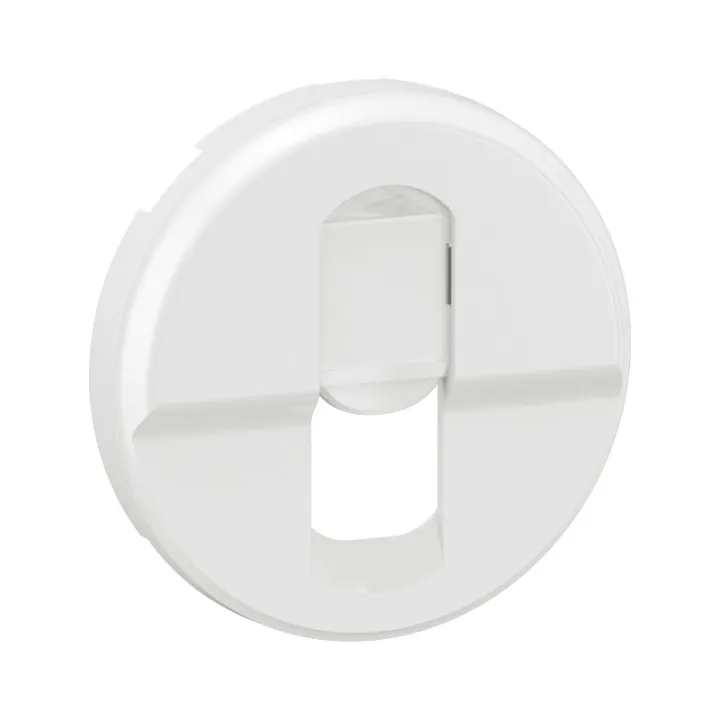 Enjoliveur Prise Simple Rj45 Céliane - Blanc