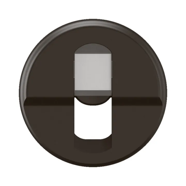 Enjoliveur Prise Simple Rj45 Céliane - Noir