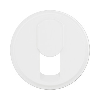 Enjoliveur prise téléphone RJ45 - à monter - blanc