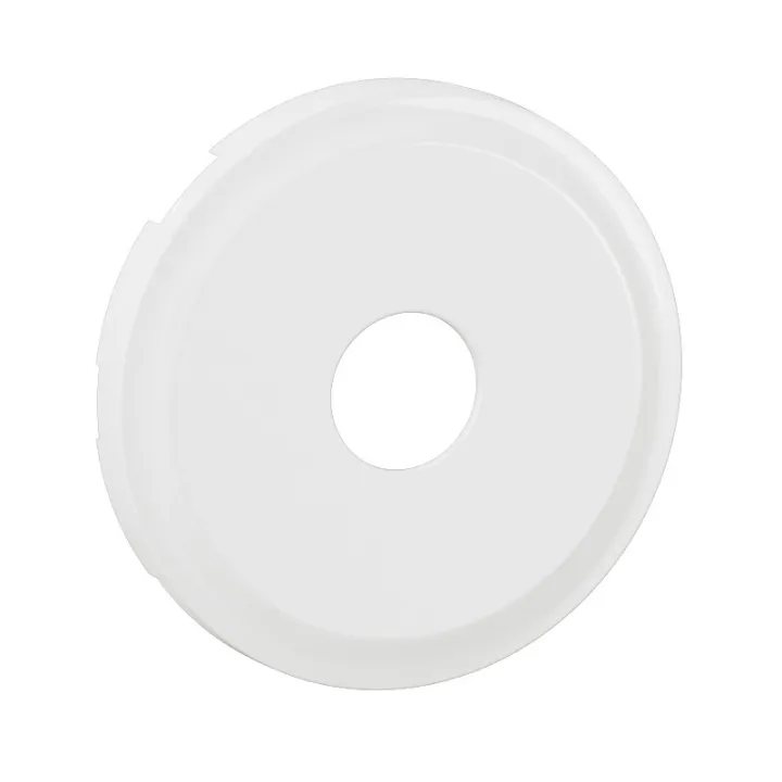 Enjoliveur Prise Tv Céliane Mâle Et Type F - Blanc