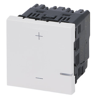 Variateur universel 2 fils 125W LED Mosaic blanc