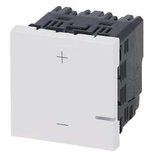 Interrupteur Variateur Universel 2 Fils 125W Led Mosaic Blanc