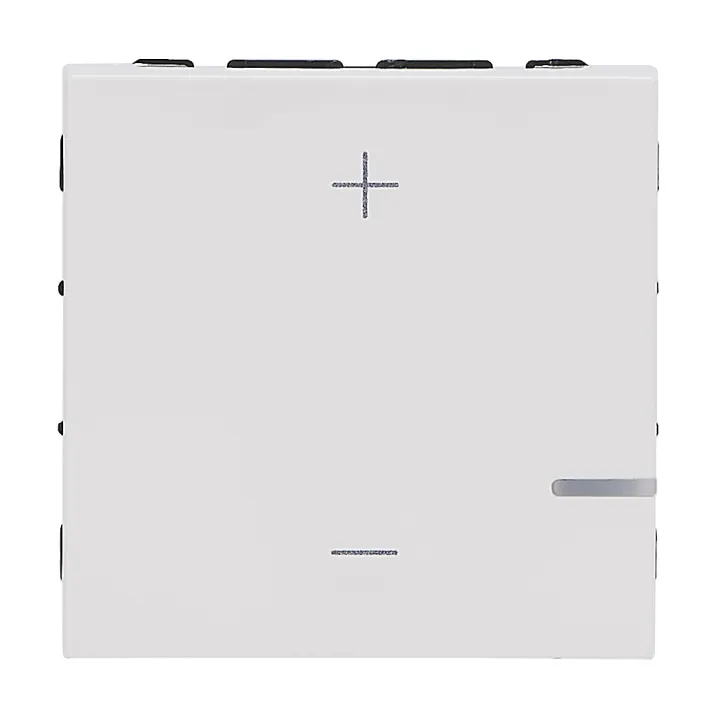 Interrupteur Variateur Universel 2 Fils 125W Led Mosaic Blanc
