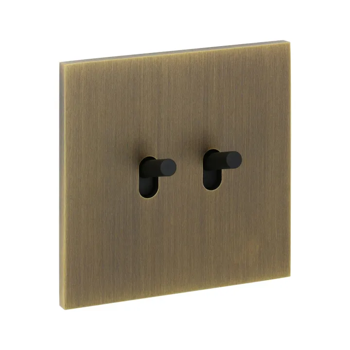 Art D'Arnould Univer Epure Double Poussoir - Bronze