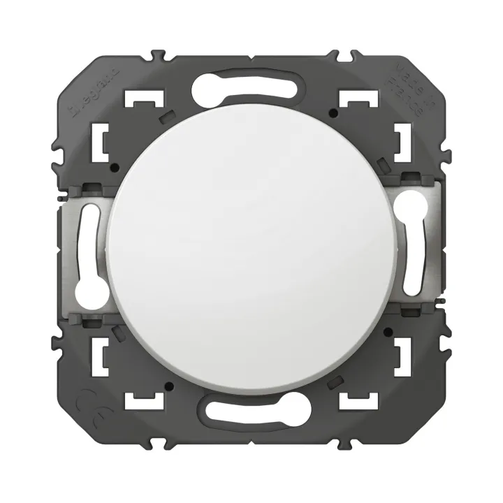 Poussoir Simple Dooxie 6A 250V~ Finition Blanc