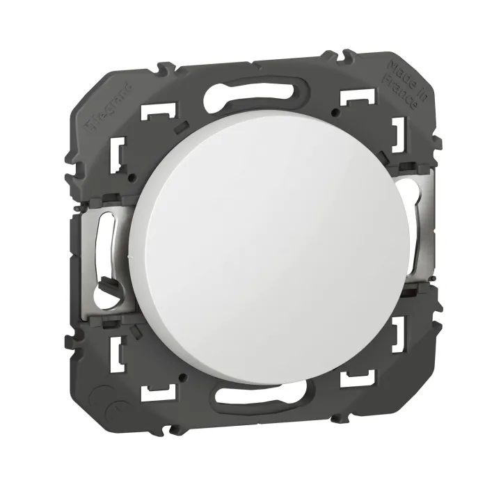 Poussoir Simple Dooxie 6A 250V~ Finition Blanc
