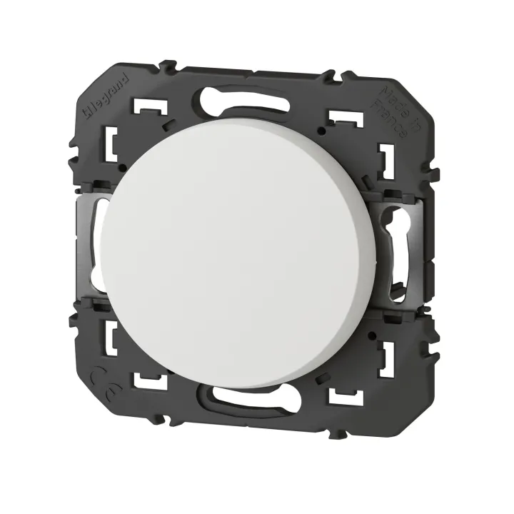 Poussoir Simple Dooxie 6A 250V~ Finition Blanc