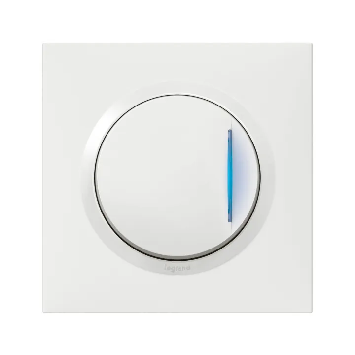 Poussoir Simple Lumineux Dooxie One 6A Complet Avec Griffes