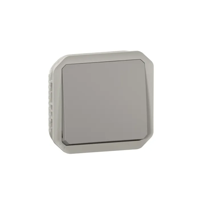 Poussoir No Plexo Composable - Finition Gris