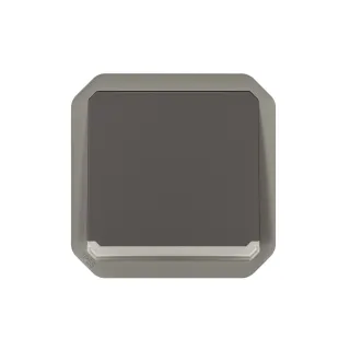 Poussoir No Lumineux Plexo Composable Anthracite