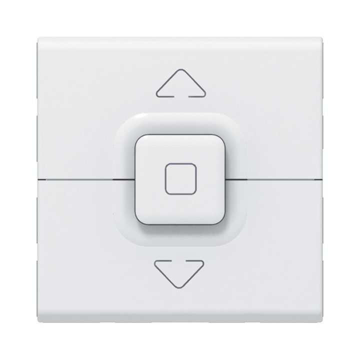 Interrupteur De Volets Roulants 500W Maximum Mosaic 2 Modules - Blanc