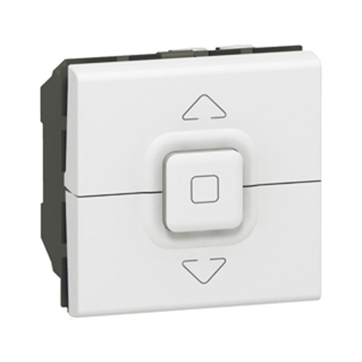 Interrupteur De Volets Roulants 500W Maximum Mosaic 2 Modules - Blanc