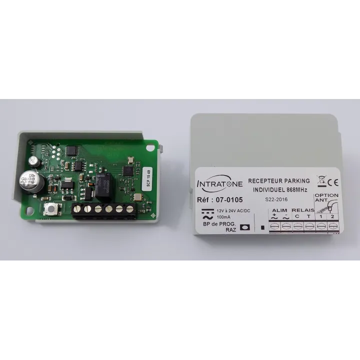 Récepteur Hf Spécial Accès Parking Individuel Avec Antenne Intégrée