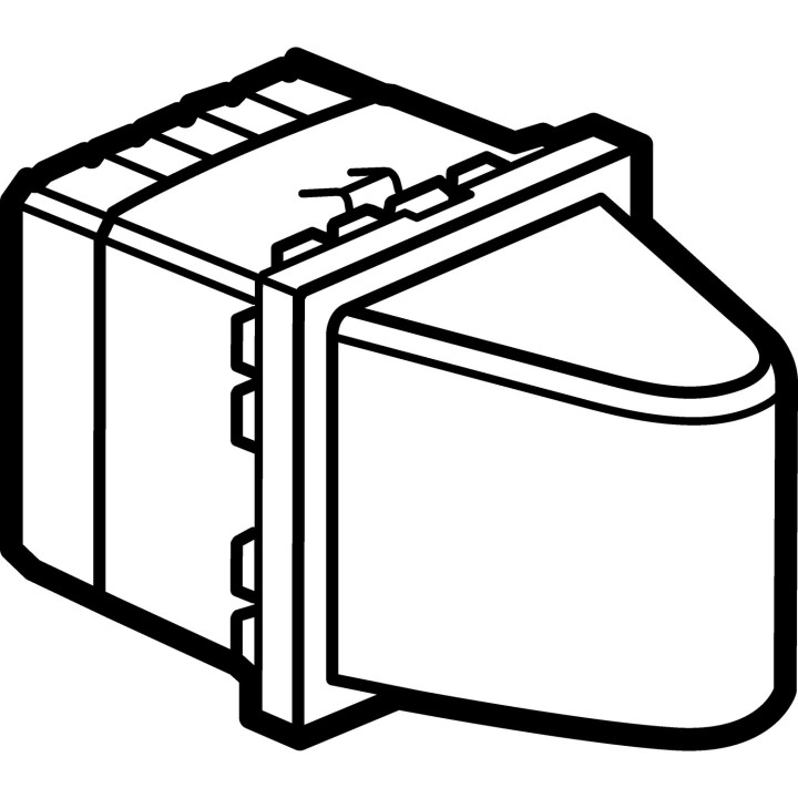 Hublot Mosaic 2 Modules 12V~ À 24V~ Ou 12Veq. À 24Veq. Pour 0,6W - Vert