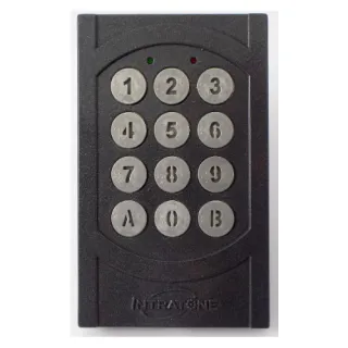Clavier codé mini 12 touches rétro-éclairées - saillie - zamak