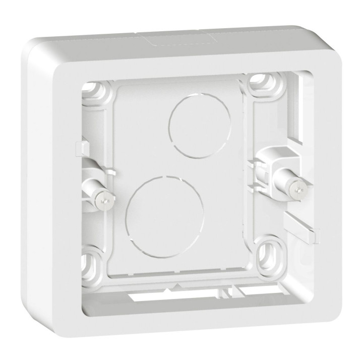 Cadre Saillie Céliane 1 Poste - Finition Blanc