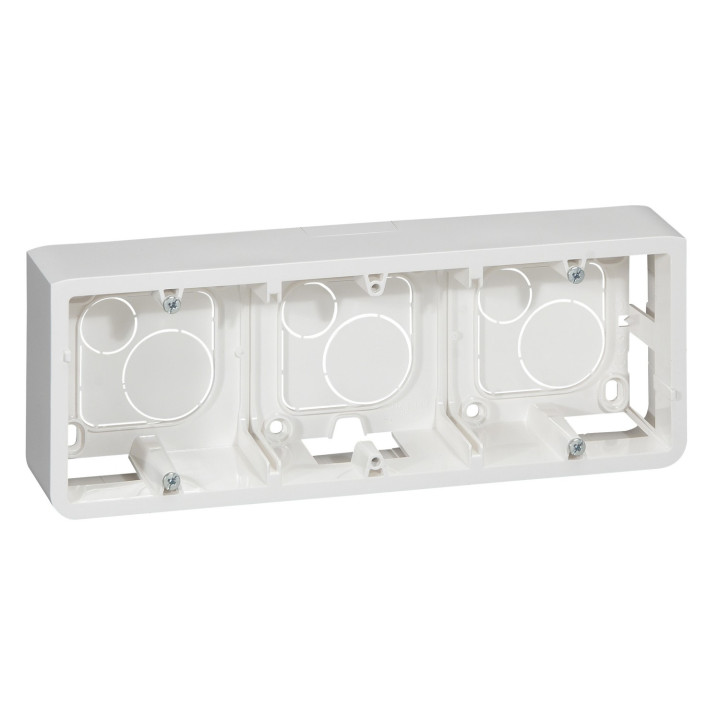 Cadre Mosaic Pour 6 Modules Montage Horizontal - Profondeur 40Mm