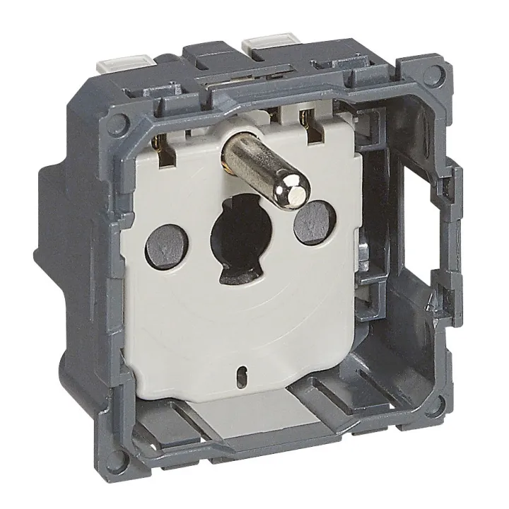 Prise De Courant Standard Français Céliane 16A 250V 2P+T Bornes Automatiques