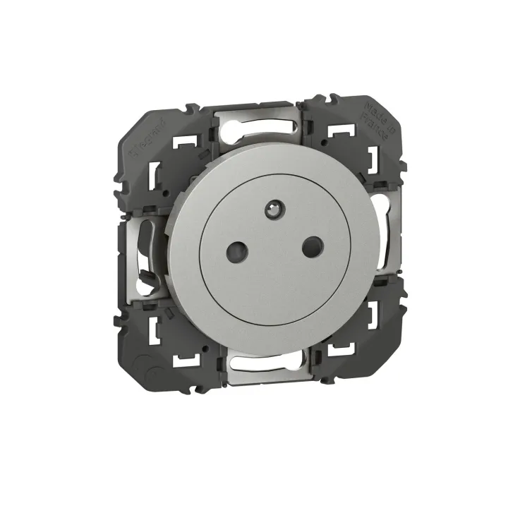 Prise De Courant 2P+T Surface Dooxie 16A Finition Alu