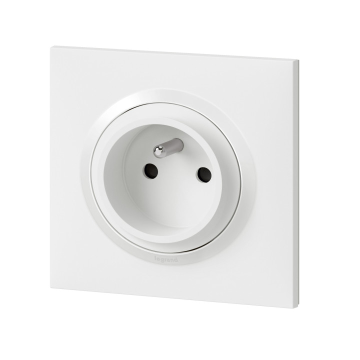 Prise Easyréno 2P+T 16A Faible Profondeur Dooxie One Complet Avec Griffes