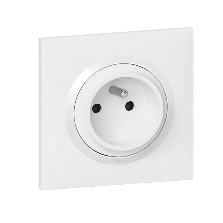Prise Easyréno 2P+T 16A Faible Profondeur Dooxie One Complet Avec Griffes