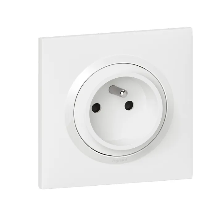 Prise Easyréno 2P+T 16A Faible Profondeur Dooxie One Complet Avec Griffes