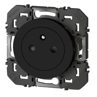 Prise De Courant 2P+T Surface Dooxie 16A - Noir