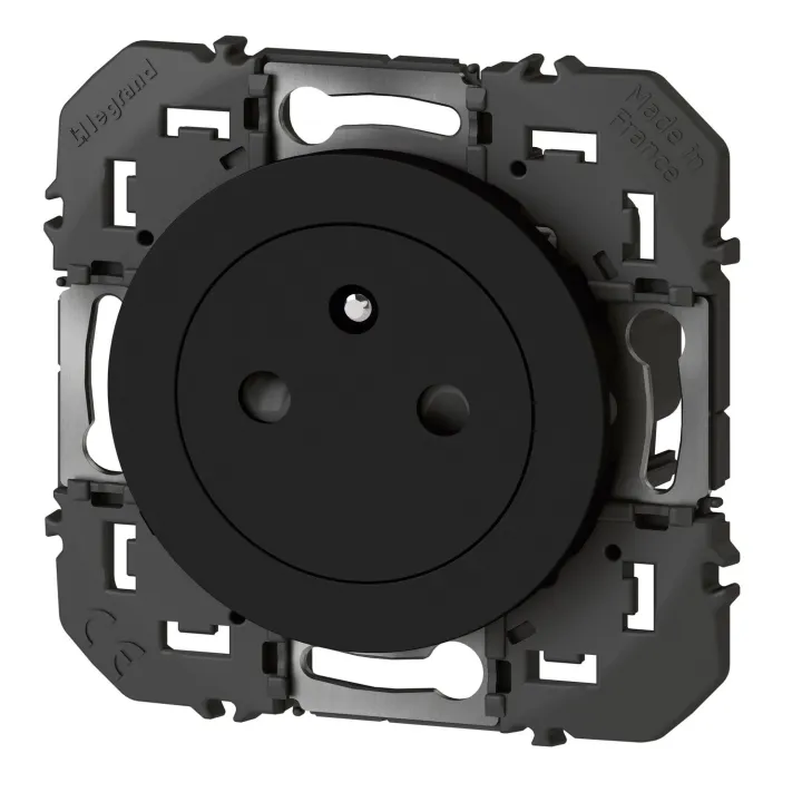 Prise De Courant 2P+T Surface Dooxie 16A - Noir