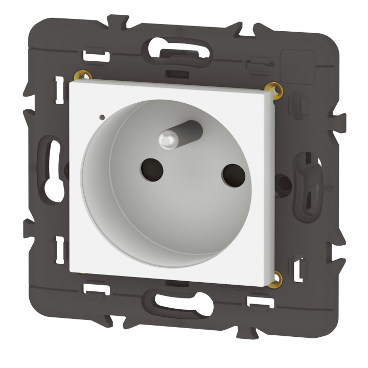 Prise Connectée Mosaic With Netatmo 16A Sans Plaque Blanc