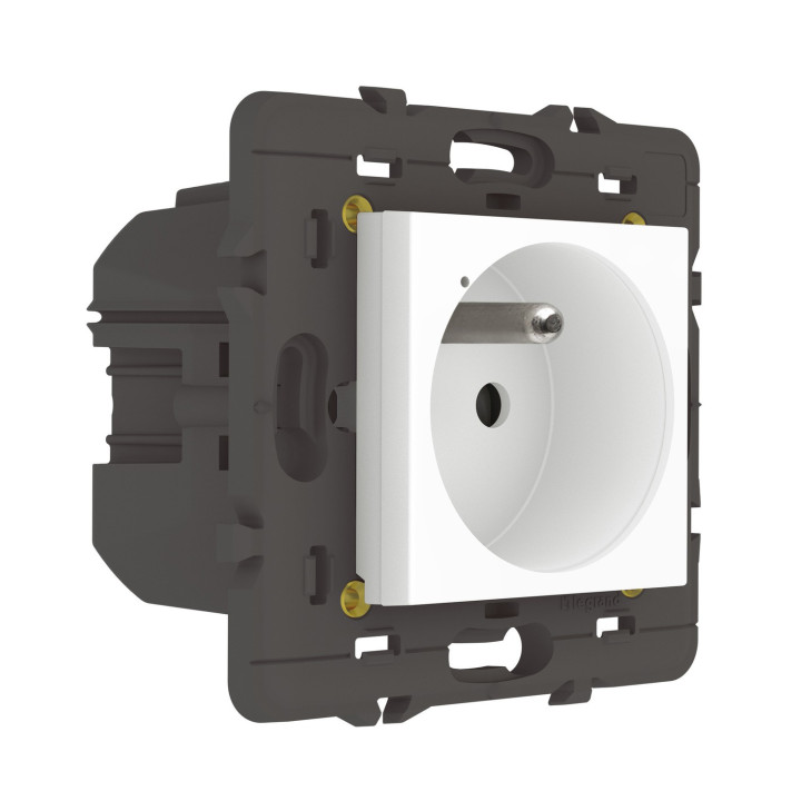Prise Connectée Mosaic With Netatmo 16A Sans Plaque Blanc