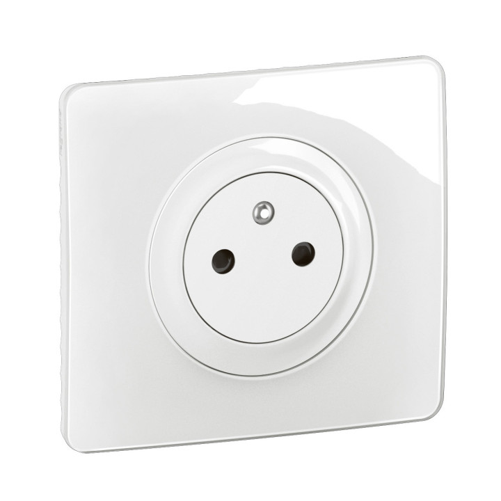 Prise 2P+T Surface Confort Céliane Complet Blanc