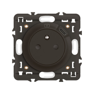 Prise Surface avec prise USB Type-C Céliane - Noir