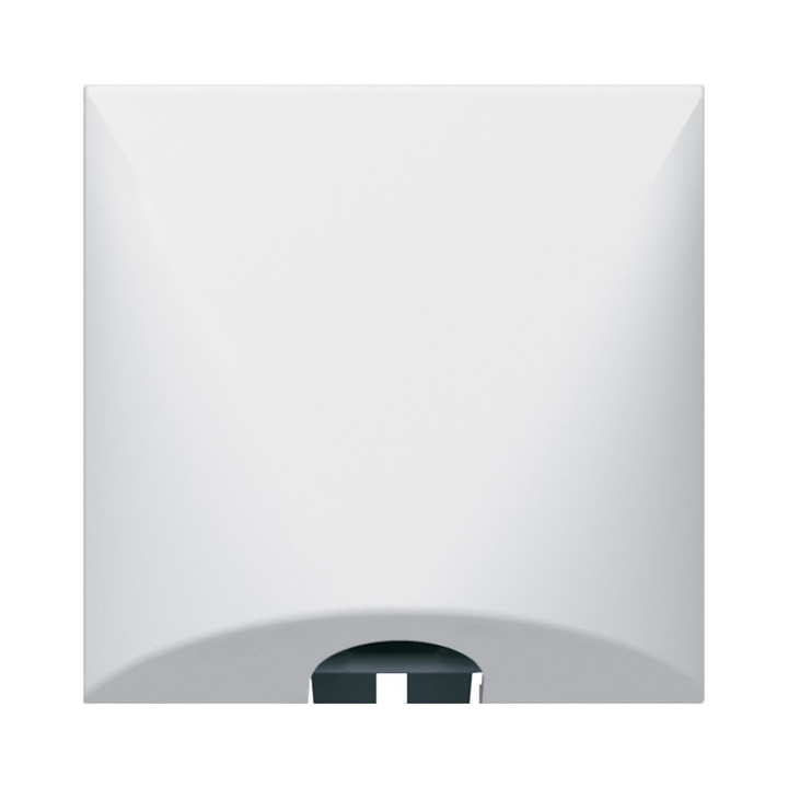 Sortie De Câbles Mosaic Avec Serre-Câbles - Blanc - 2 Modules