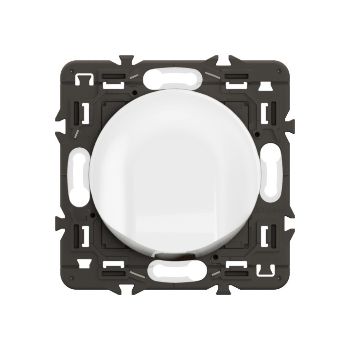 Sortie de câble Céliane - avec serre-câble - prémontée Blanc